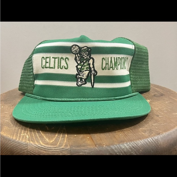 Vintage 80’s Boston Celtics World Champions Trucker Hat